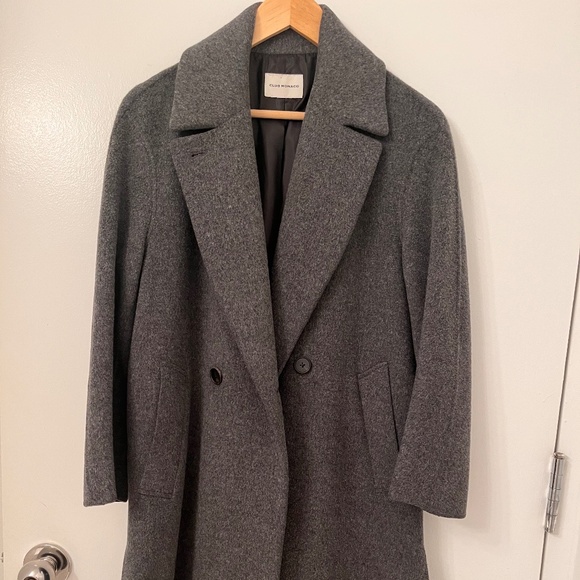Club Monaco Grey Coat - Picture 1 of 5